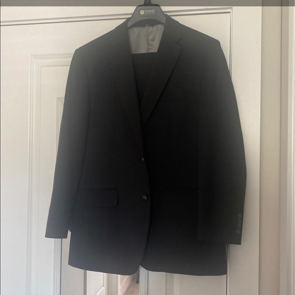 Haggar suit (42R) pants (36x30)